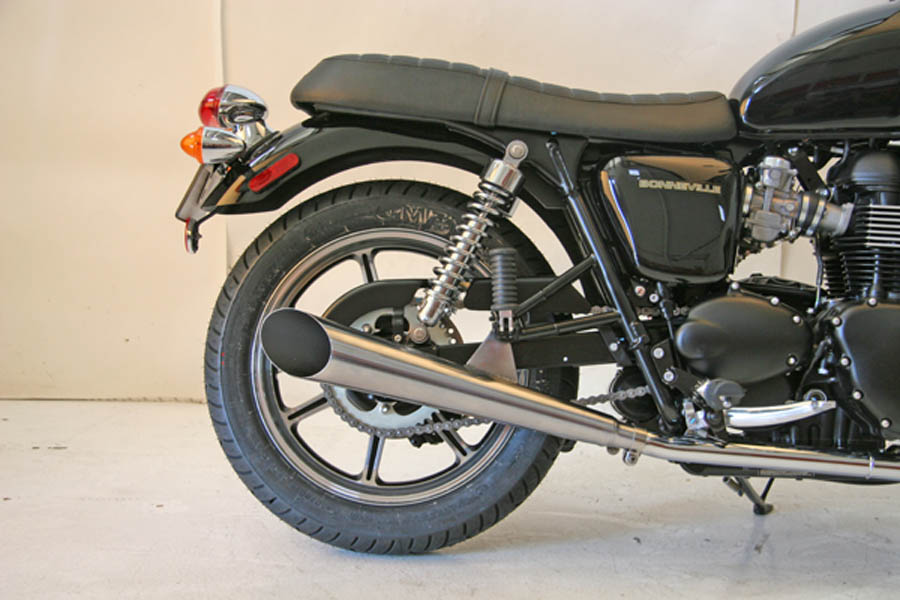 triumph bonneville exhaust pipes