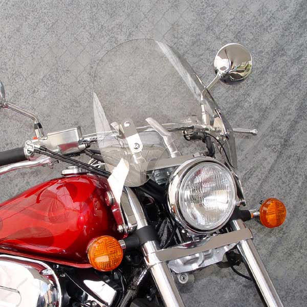National Cycle Switchblade Deflector Clear Windshield for Honda VT750DC