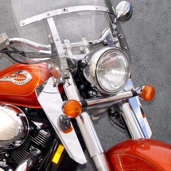 National Cycle Switchblade Windshield Chrome Lowers for Honda VT750CD