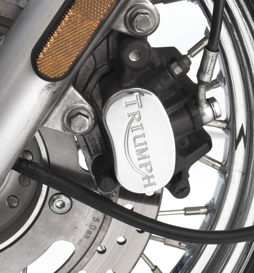 Triumph America Front Brake Caliper Covers , Rivco TA030,Triumph
