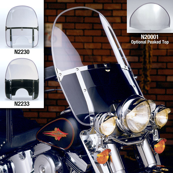 Harley Davidson FL Duo Glide Electra Glide Windscreen Beaded Heavy Duty