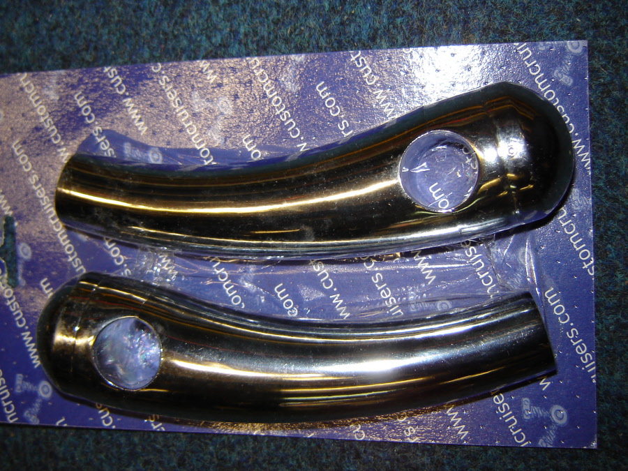 Motorcycle handlebar risers pull back 8 inch