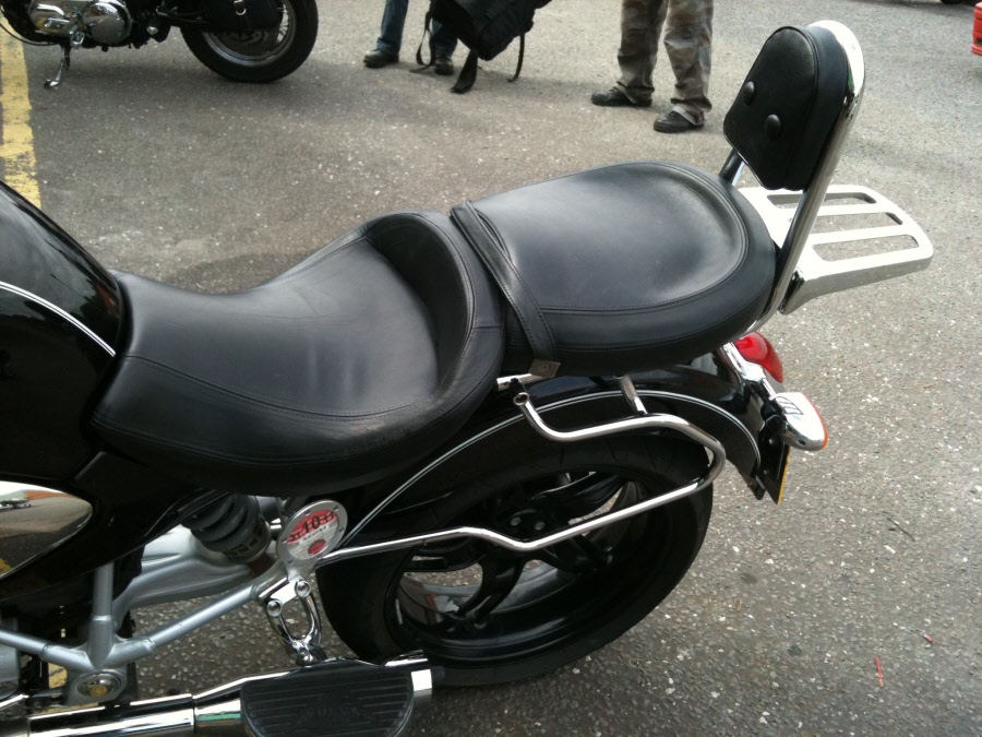 Pillion backrest bmw #5