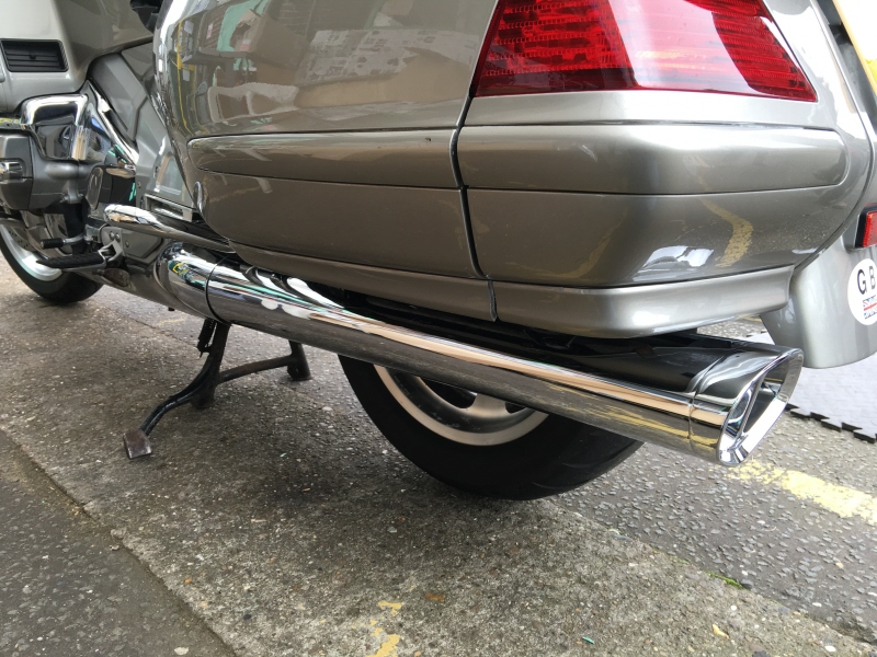 Honda GL1800 Goldwing Exhaust 1214 Tri Oval exhaust new