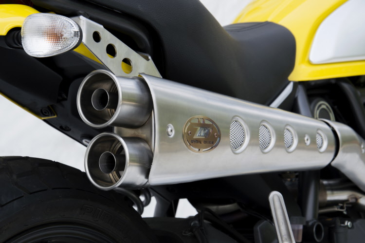 ducati scrambler slip on exhaust