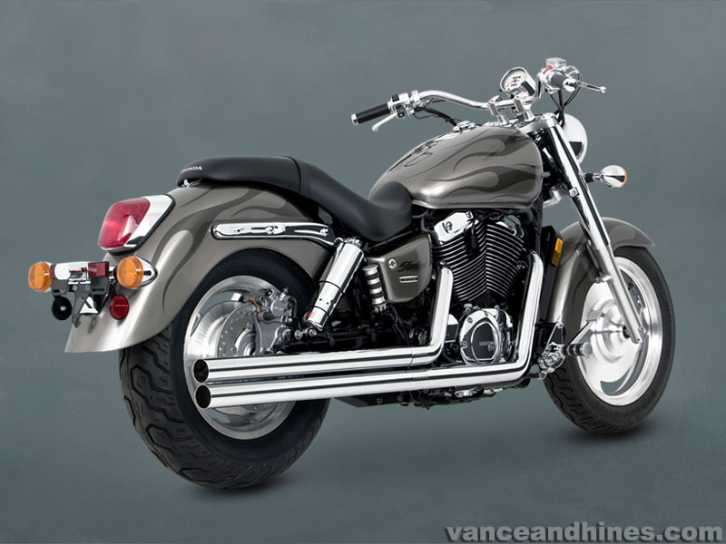 honda shadow 1100 exhaust modification