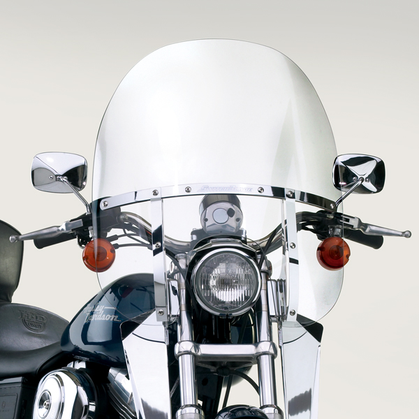 National Cycle Switchblade 2-UP Windshield for Harley Davidson FXDS