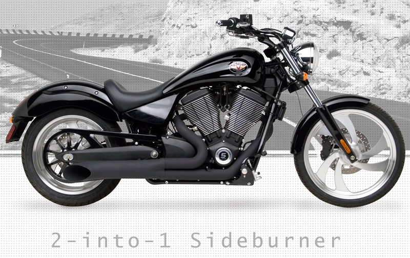 victory vegas exhaust