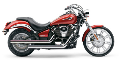 Grille De Protection De Radiateur Pour Kawasaki VN900 Classic/LT/Custom 2007-2018 - Chrome, Acier, Facile à Installer