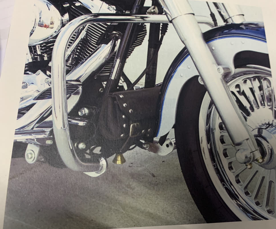 Harley Davidson Softail Crash Bar Up to 2000 Black Powder Coated