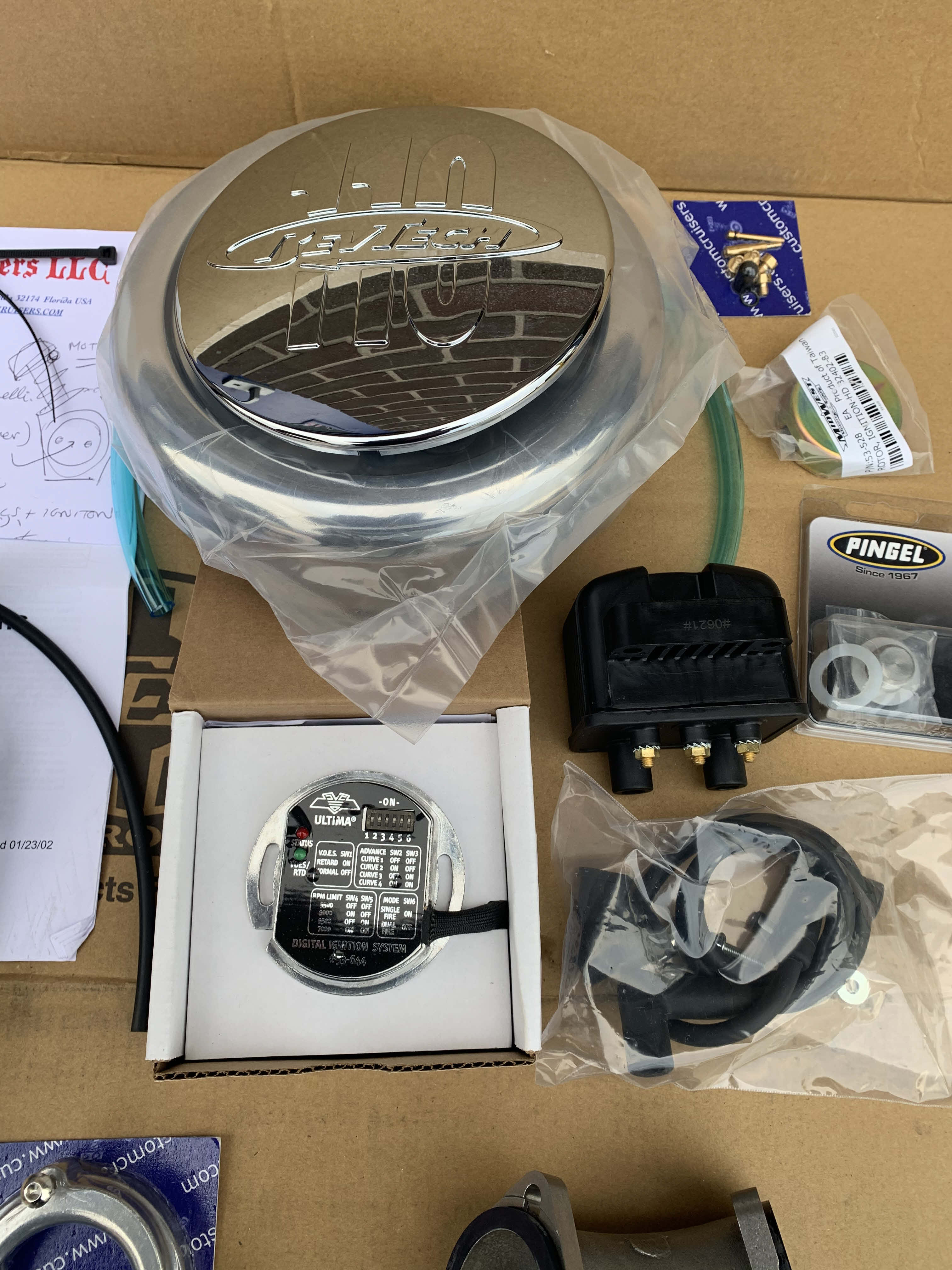 Harley Davidson Efi to Mikuni Carburettor conversion and Ignition Kit