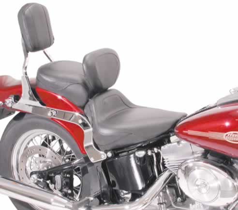 softail deuce backrest