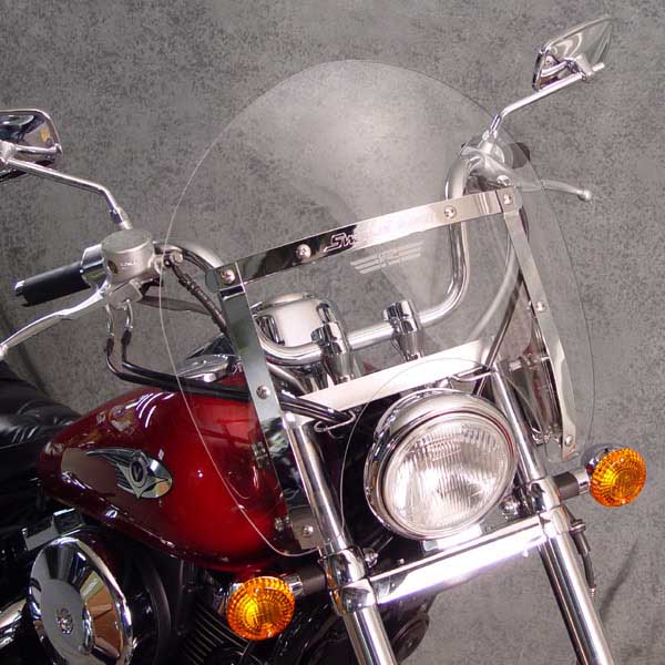 National Cycle Switchblade Shorty Clear Windshield for Kawasaki VN 800A
