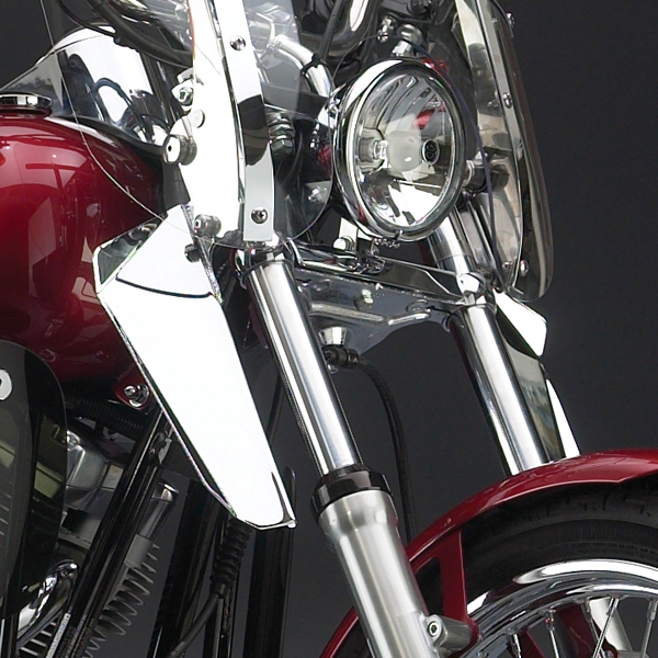 Chrome Lowers for SwitchBlade Windshield System