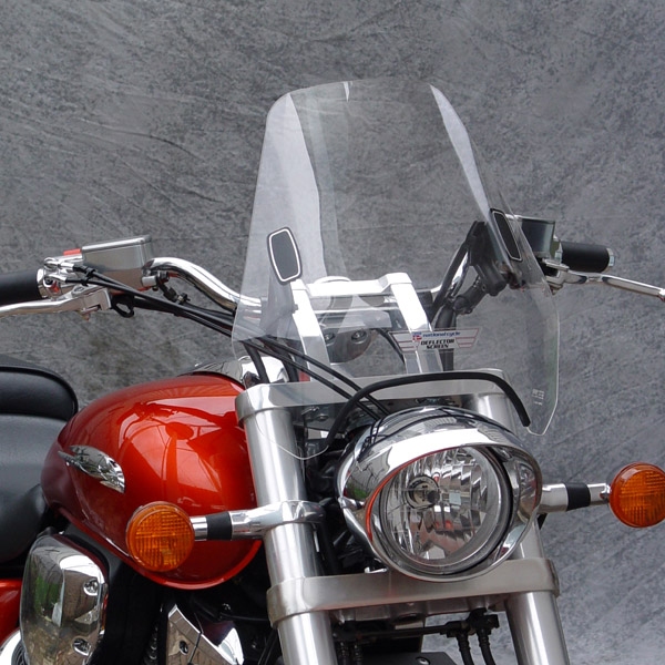  Motorcycle  Windscreen Deflector Windshield motorbike Clear 