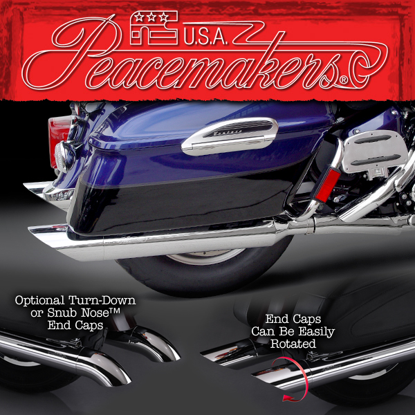 Yamaha Royal Star Exhaust Mufflers Xvz1300 Tf Ct Tour Electric Baffles Peacemakers National Cycle N41310 [ 600 x 600 Pixel ]