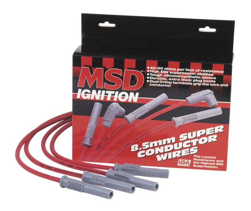 MSD Spark Plug Wire Set Chevrolet 305 350 hei Helicoil wire set MSD 31415