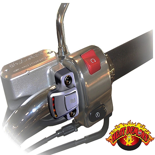 Heat Demons motorcycle handlebar Grip Warmers heaters for Metric