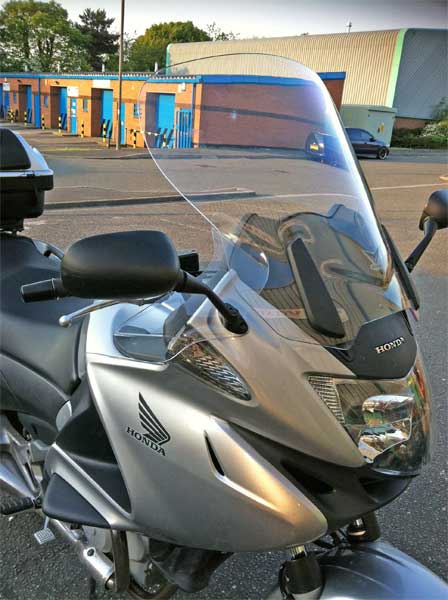 Honda NT700V Windshield Honda NT700VA Deauville VStream Windscreen 2010