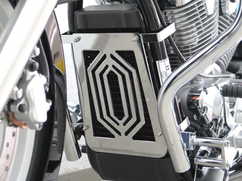 honda fury radiator cover