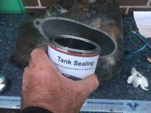 Wagners Fuel Gas Tank Motorbike Sealer Motorcycle Resin Liner Inner Sealant