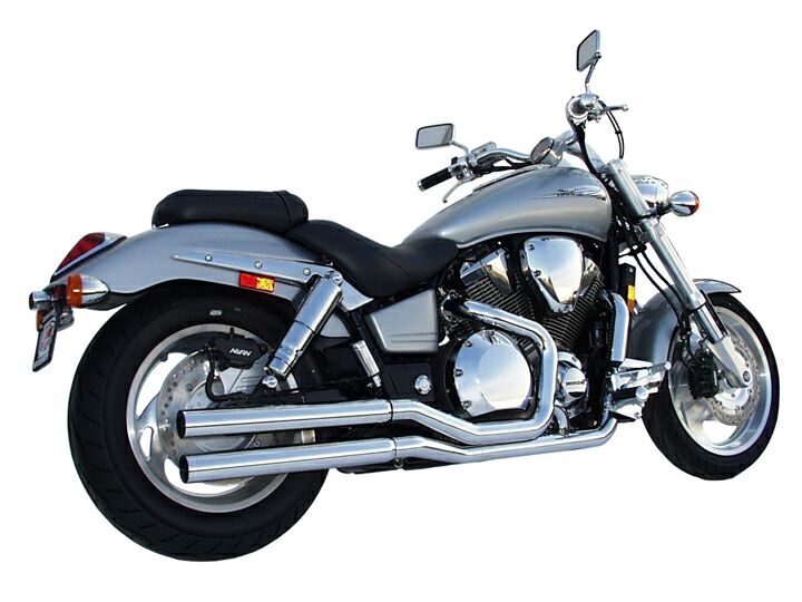 vtx 1800 exhaust pipes