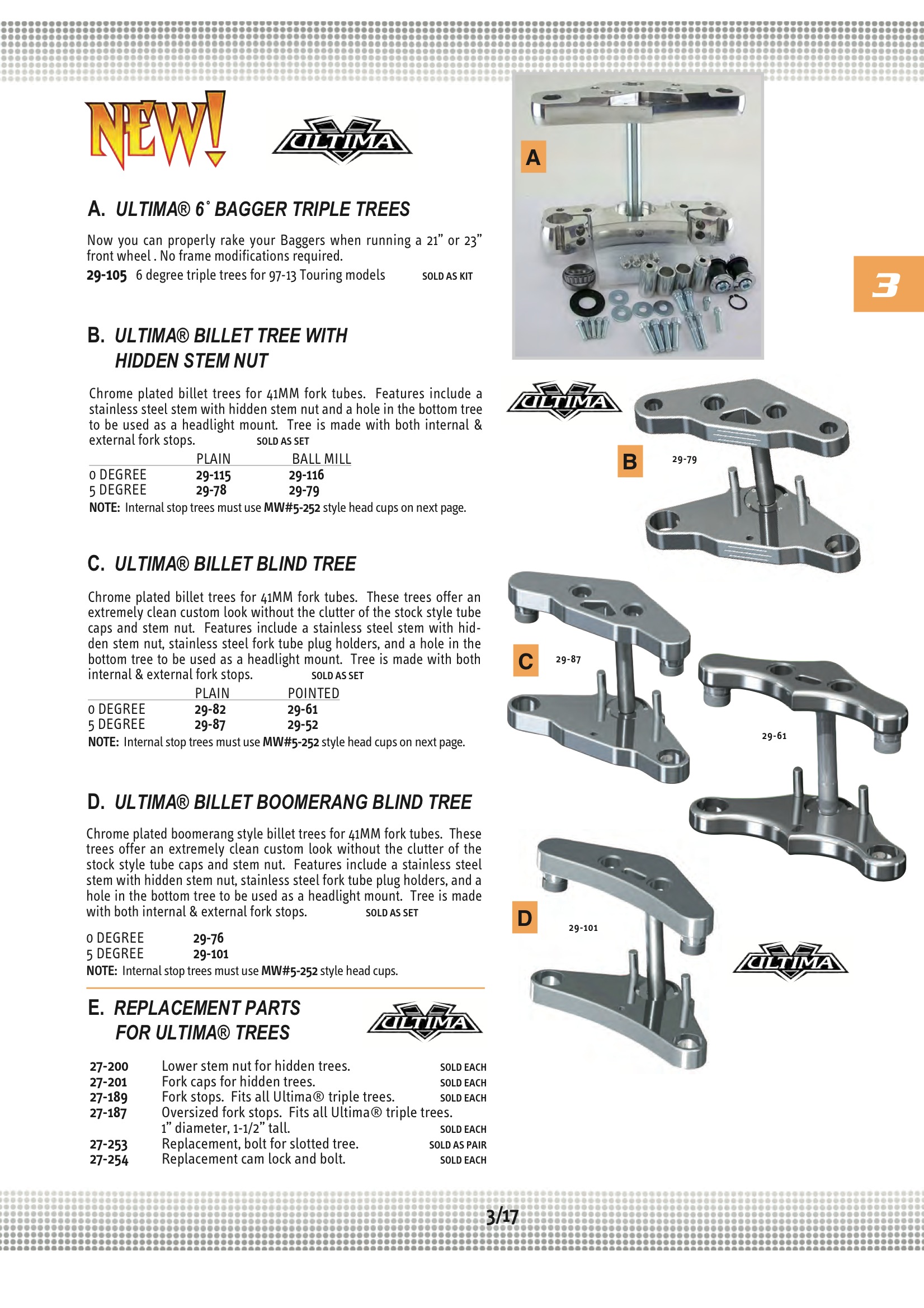 Ultima TRIPLE TREES, 5 DEGREE;HIDDEN STEM Midwest 2952