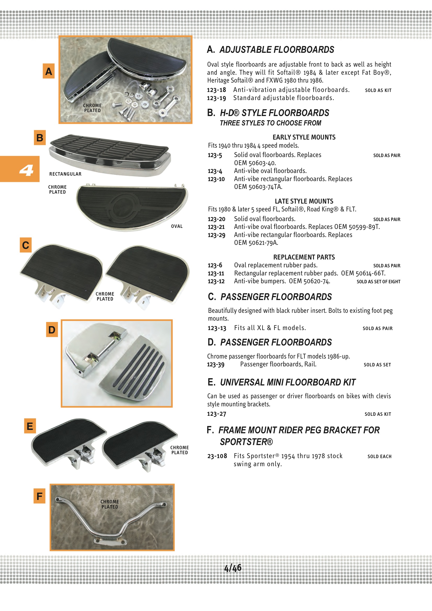 Ultima FLOORBOARDS,HD FL; Midwest 1235