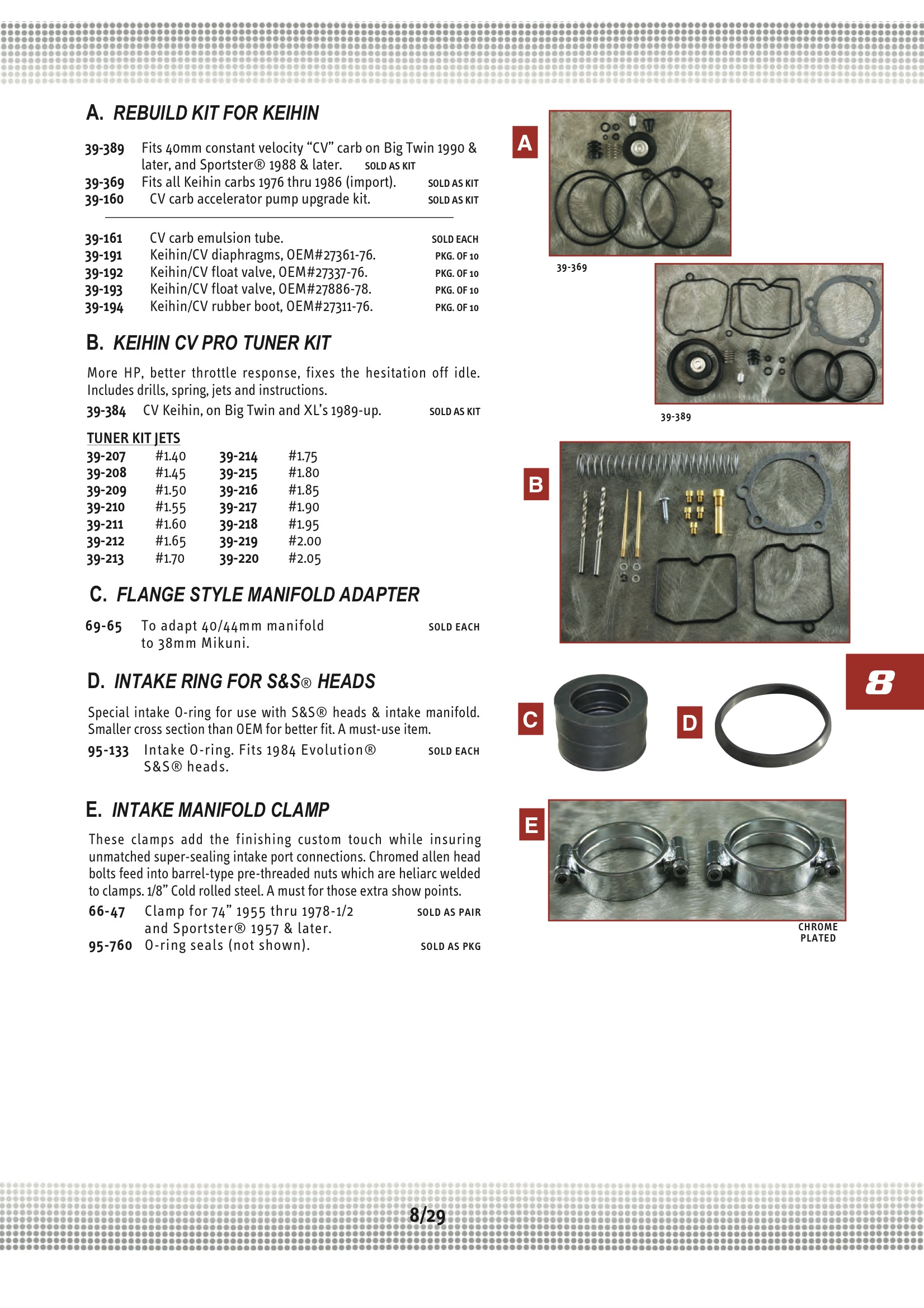 Ultima KEIHIN CARB FLOAT VALVE;2788678 Midwest 39193