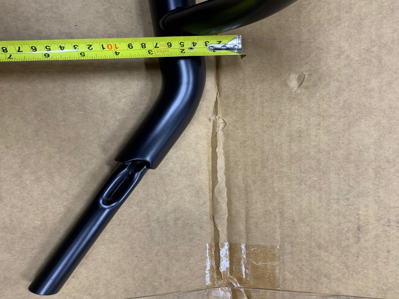 motorcycle Harley Davidson 8 inch T bars pullback black buffalo 1 12