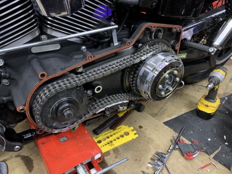 Harley davidsonTwin cam manual tensioner plus solid compensator