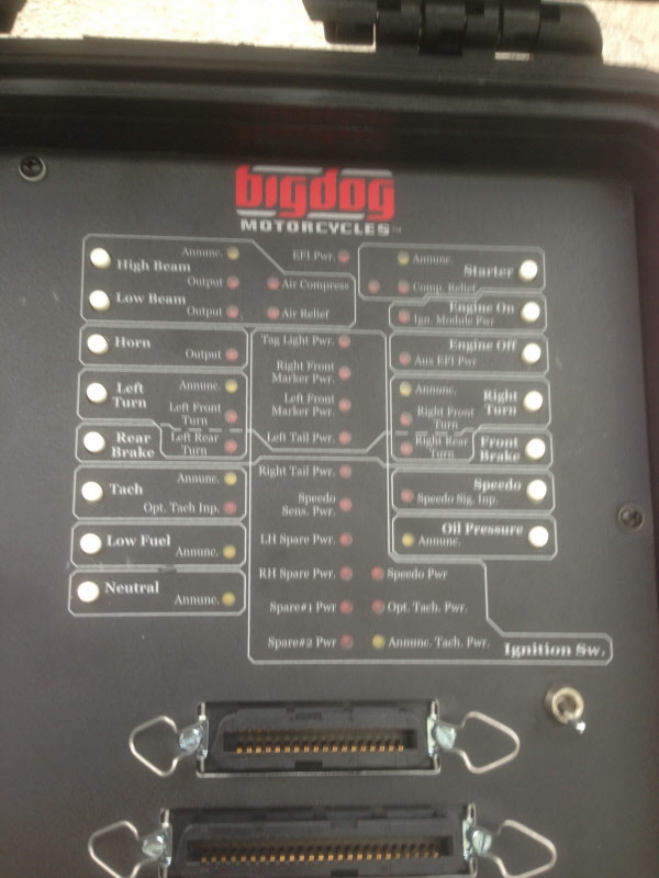 BIG DOG chopper K9 Masiff Ridgeback EHC test set BDM2600005900 EHC