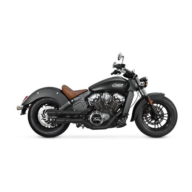 Indian Scout & Bobber 2015 & Up Hi Output Grenade Exhaust Muffler In Black