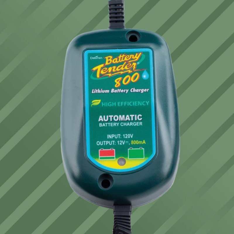 Battery Tender Weatherproof 800 mA Lithium Charger BCHTEN21