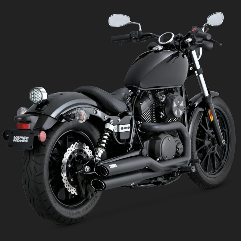 Yamaha Bolt XV950 R Vance Hines dual 