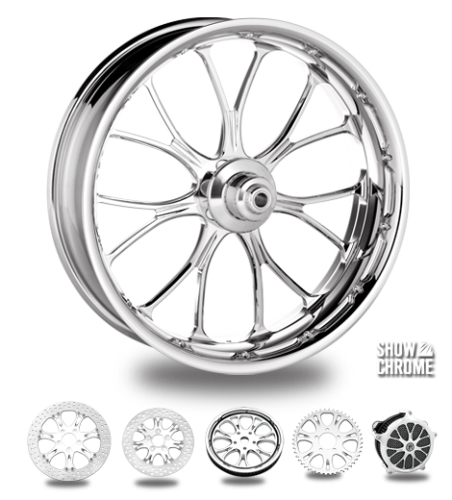 billet harley wheels