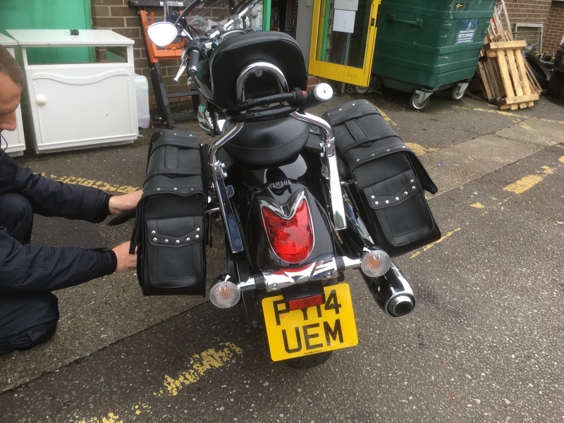 triumph thunderbird panniers