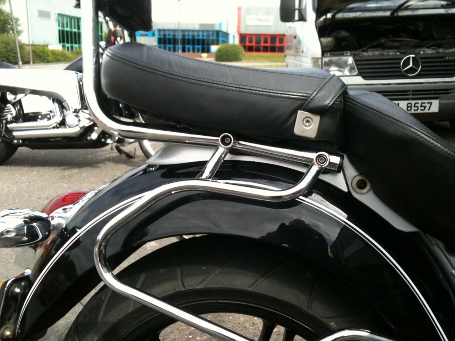 BMW R1200C sissybar Backrest for Pillion Passenger by ...