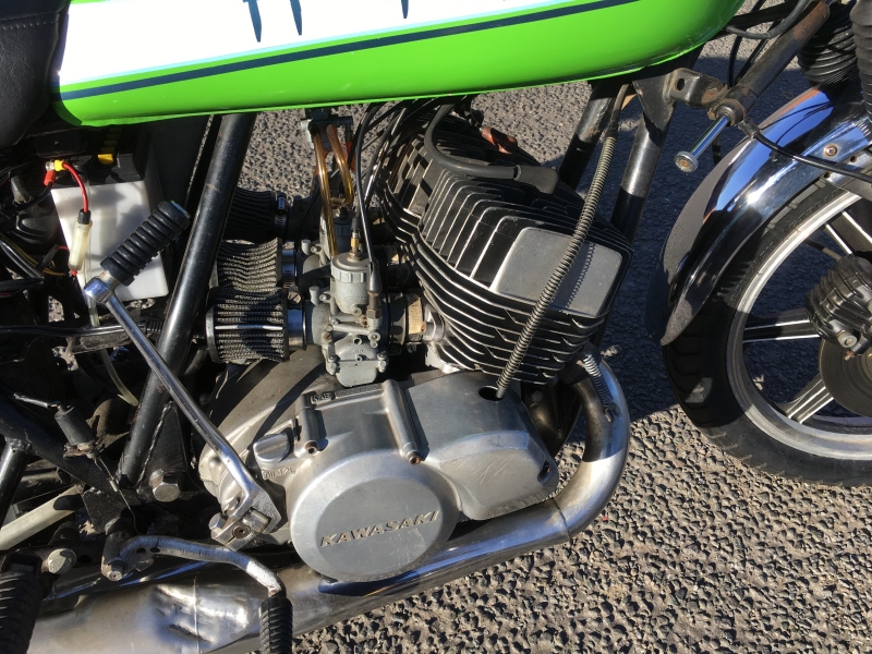 Kawasaki H1F 500 motorcycle motorbike Triple race bike 2 stroke