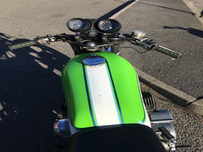 Kawasaki H1F 500 motorcycle motorbike Triple race bike 2 stroke