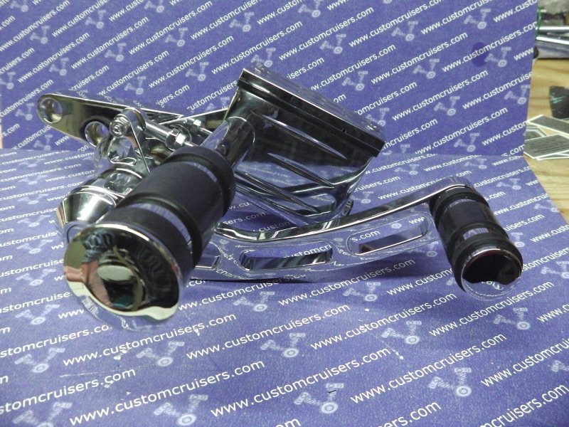 Harley Davidson Softail Forward Controls Extended Polished Billet