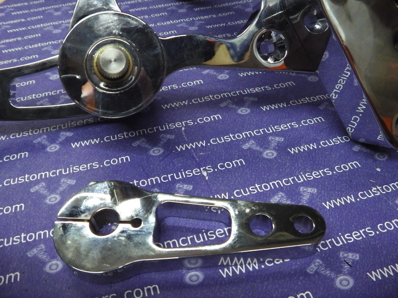 Harley Davidson Softail Forward Controls Chromed Billet EVO to 1999