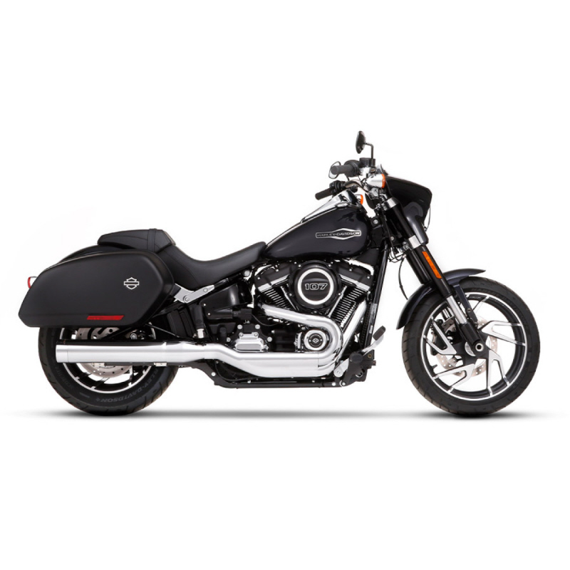 Harley Davidson Rinehart FLSB Sport-glide exhaust muffler chrome