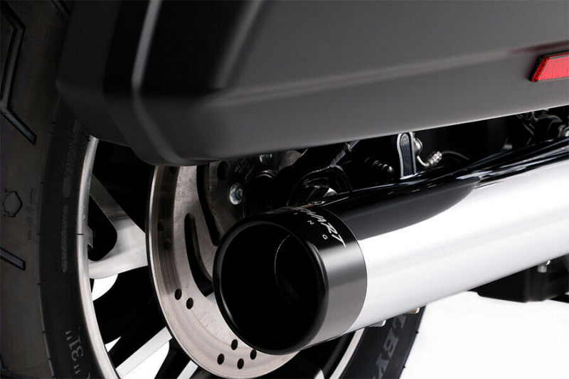 Harley Davidson Rinehart FLSB Sportglide exhaust muffler chrome