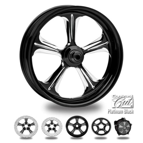 HarleyDavidson Billet Wheel 18 X 8.5 WRATH Performance Machine Chrome