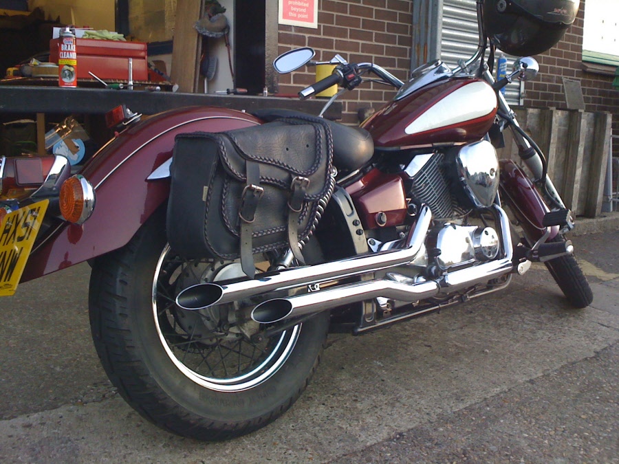 yamaha xvs 125 exhaust
