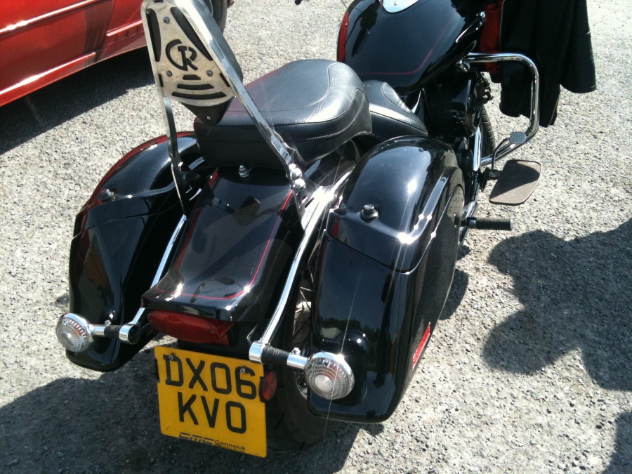 Suzuki marauder on sale saddlebags