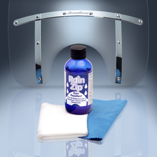 National Cycle Rain Zip repellant motorcycle Windscreen Treatment N141001