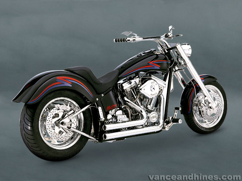 vance and hines exhaust for harley davidson softail