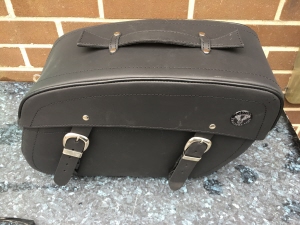 leather pannier bags motorcycle